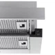 Выдвижная телескопическая кухонная вытяжка Perfelli TL 6316 Full Inox 700 LED, нержавеющая сталь шириной 60 см - изображение 8