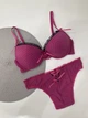 Комплект нижнего белья в полоску Closer Caroline Малиновый 75B/M (MR408) - изображение 6