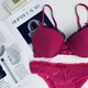 Комплект нижнего белья в полоску Closer Caroline Малиновый 75B/M (MR408) - изображение 8