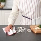 Кухонний рушник IKEA HILDEGUN червоний, 25x25 см 904.840.36 - зображення 3