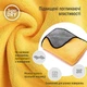 Автополотенце (автомобильная микрофибра) ColorWay универсальное Extra Dry 800gsm 50х60 см Желто-серое (CW-5608) - изображение 5