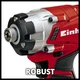 Акумуляторний ударний гайковерт Einhell X-Change TE-CI 18/1 Li - Solo 4510034 без акумулятора та зарядного пристрою (4006825618907) - зображення 4