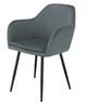 Стул кухонный кресельного типа Special4You Sunshine dark grey - изображение 1