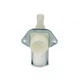 Клапан подачі води (3/90) для пральної машини ARISTON/INDESIT C00045950 - зображення 3