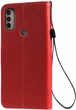 Чехол книжка Motorola E40 (чехол кот и дерево) Red (30370-2D) - изображение 2