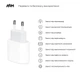 Сетевое зарядное устройство ArmorStandart AMHJ83 20W 1Type-C White (ARM58528) - изображение 5