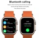 Смарт годинник Airplus Smart Watch 8 Series GS8 ULTRA Gold. - изображение 3
