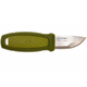 Нож Morakniv Eldris 1.0 Colour Green нержавеющая сталь + огниво, паракорд и застёжка - изображение 2