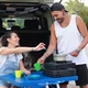 Портативная газовая плита туристическая Happy Home двойного действия с адаптером в кейсе - изображение 3