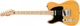 Електрогітара SQUIER by FENDER AFFINITY SERIES TELECASTER LEFT-HANDED MN BUTTERSCOTCH BLONDE - зображення 2