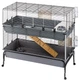 Клетка для кроликов Ferplast Rabbit 120 Double 118х58х102 см. с подставкой на колесах (57047817ZP) - изображение 1