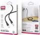 Кабель XO NB208A Liquid Silicone Data Type-c to Lightning 20W cable Black - изображение 2