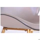 Стул обеденный Doris gold/PU creamy white 840*480*600 Сталь/Кожзаменитель, цвет золото/кремовый AMF - изображение 8