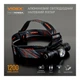 Налобный светодиодный фонарик VIDEX VLF-H065A 1200Lm 5000K - зображення 11