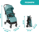 Прогулочная коляска Chicco Trolley Me Бирюзовая (79865.84) - изображение 5
