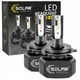 Автолампа SOLAR H4 LED 12/24V 40W 5000Lm 6000K, CSP1860 (8204) - зображення 2