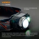Налобный светодиодный фонарик VIDEX VLF-H075C 550Lm 5000K - изображение 2
