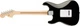 Электрогитара SQUIER by FENDER AFFINITY SERIES STRATOCASTER MN BLACK - изображение 3