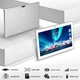Планшет 10" Full HD Toscido X109 4/64Gb 4 ядра Android 10 5000 mAh Сріблястий + Клавіатура, мишка - изображение 3