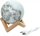 Настольный светильник Луна 15 см сенсорный с USB-зарядкой 5 цветов Magic 3D Moon UKC Light Touch Control - изображение 8