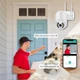 "PTZ-D4" Уличная IP Wi-Fi камера Видеонаблюдения Купольная Поворотная IP66 (белая) - изображение 15