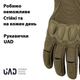 Рукавички тактичні повнопалі, сенсорні із захистом Atlant UAD Койот L - зображення 2