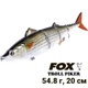 Складовий воблер Fox Troll Piker 20cm 54.8g Whitesadness - зображення 1