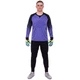 Форма футбольного вратаря вратарская форма Zelart 7607 2XL (52-54) рост 175-180 см Black-Violet - изображение 1
