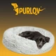 Лежак для собак и котов подушка Purlov 60 см Серый - изображение 7