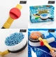 Вращающаяся щетка - насадка для шланга с емкостью для моющего Water Blast Cleaner Roto Brush - изображение 6