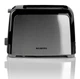 Тостер KUMTEL HTS-02 BLACK&STAINLES STEEL - изображение 2