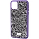 TPU чехол Bling World Rock Diamond для Apple iPhone 16 (6.1") Фиолетовый Без бренда - изображение 1
