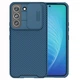 Карбонова накладка Nillkin Camshield (шторка на камеру) Samsung Galaxy S23+ Синій / Blue - зображення 6