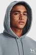 Чоловіча сіра худа UA Essential Fleece Hoodie Under Armour L 1373880-465 - зображення 4