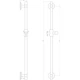 Душова стійка Globus Lux BT-1106C - зображення 3