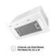 Вытяжка PERFELLI BIS 58844 WH 1200 LED - изображение 4