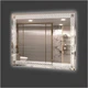 Зеркало "Экватор" с LED подсветкой орнамент ML - 29 (60x80) - изображение 1