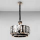 Люстра подвесная хрустальная Light House SRS-18459-6 золото с черным - изображение 1
