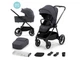 Универсальная коляска 2 в 1 Nea Deep Grey, Kinderkraft (темно-серая) - изображение 1