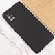 Чохол на Samsung Galaxy A51 / для самсунг-галаксі А51 силіконовий А Чорний / Black - зображення 4