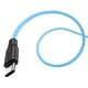 Кабель USB Hoco X21 Plus Silicone USB - Type C 3А 1m Чорно-Синій Модель: 20568 - зображення 2