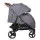 Прогулянкова коляска для двійні CARRELLO Connect CRL-5502 Serious Black у льоні - зображення 8