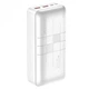 УМБ повербанк XO - PR189 Power Bank 30000 mAh альтернатива UPS для роутера Black - зображення 1