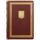 Кожаный Ежедневник А5 с золотым трезубцем коричневый 4001009 - изображение 1