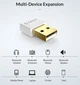 Bluetooth-адаптер Orico USB BTA-508-BK-BP Black - зображення 4
