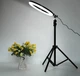 Портативный штатив тренога для кольцевой лампы и фотооборудования Ring Light 210 см - изображение 4