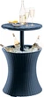 Стол-трансформер Keter Cool Bar Rattan Серый (7290103660550) - изображение 2