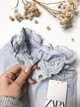 Джинсы ZARA 92-98 см светло-голубой артикул Л274 - изображение 3