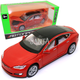 Іграшкова металева машинка Tesla «Автопром» Тесла світло звук червоний 15*5*6 см (6614) - зображення 1