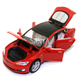 Іграшкова металева машинка Tesla «Автопром» Тесла світло звук червоний 15*5*6 см (6614) - зображення 5
